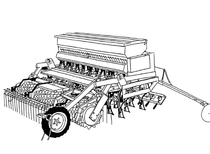 Older Nordsten Seed Drills 