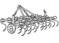 Older Kongskilde seedbed cultivators