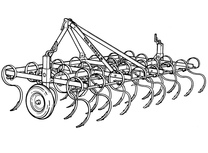 Older Kongskilde seedbed cultivators