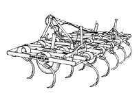 Older Kongskilde stubble cultivators
